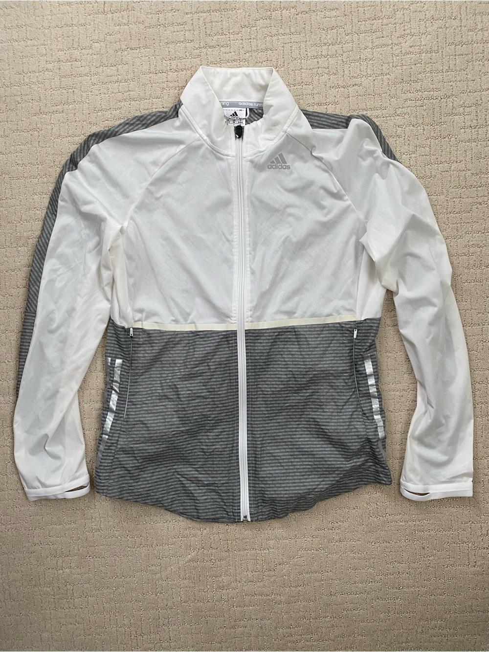 EUC adidas Running windbreaker